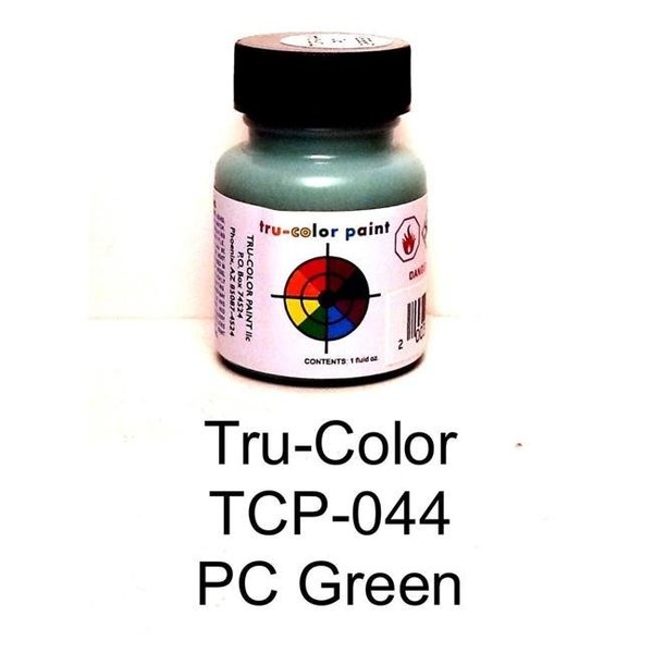 Tru-Color Paint Tru-Color Paint TCP044 1 oz Penn Central Green Paint Bottle TCP044